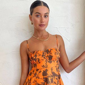 Shona Joy Uli Corded Circle Mini Dress